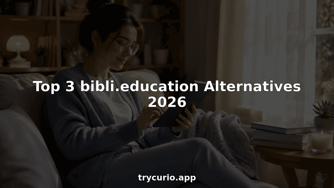 Top 3 bibli.education Alternatives 2026